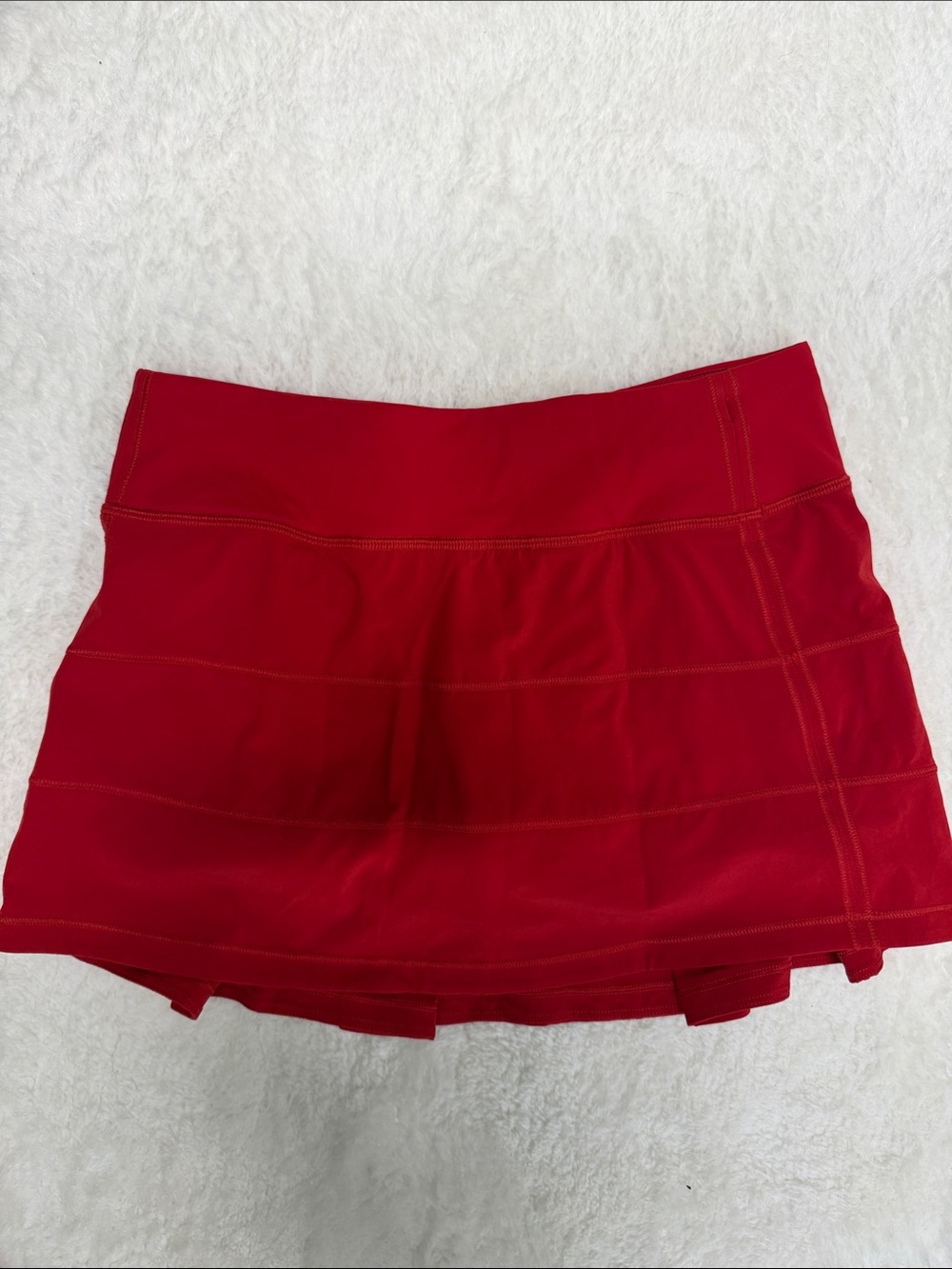 lululemon athletica Red Tennis Skirt, S